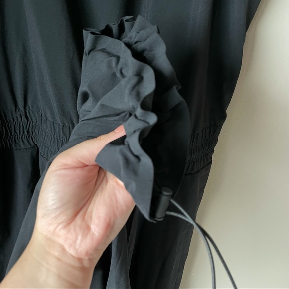 Athleta Black Hillside Jumpsuit Romper Sleeveless size 16 - Picture 7 of 12